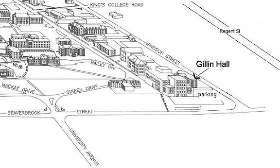 Gillin Hall on campus